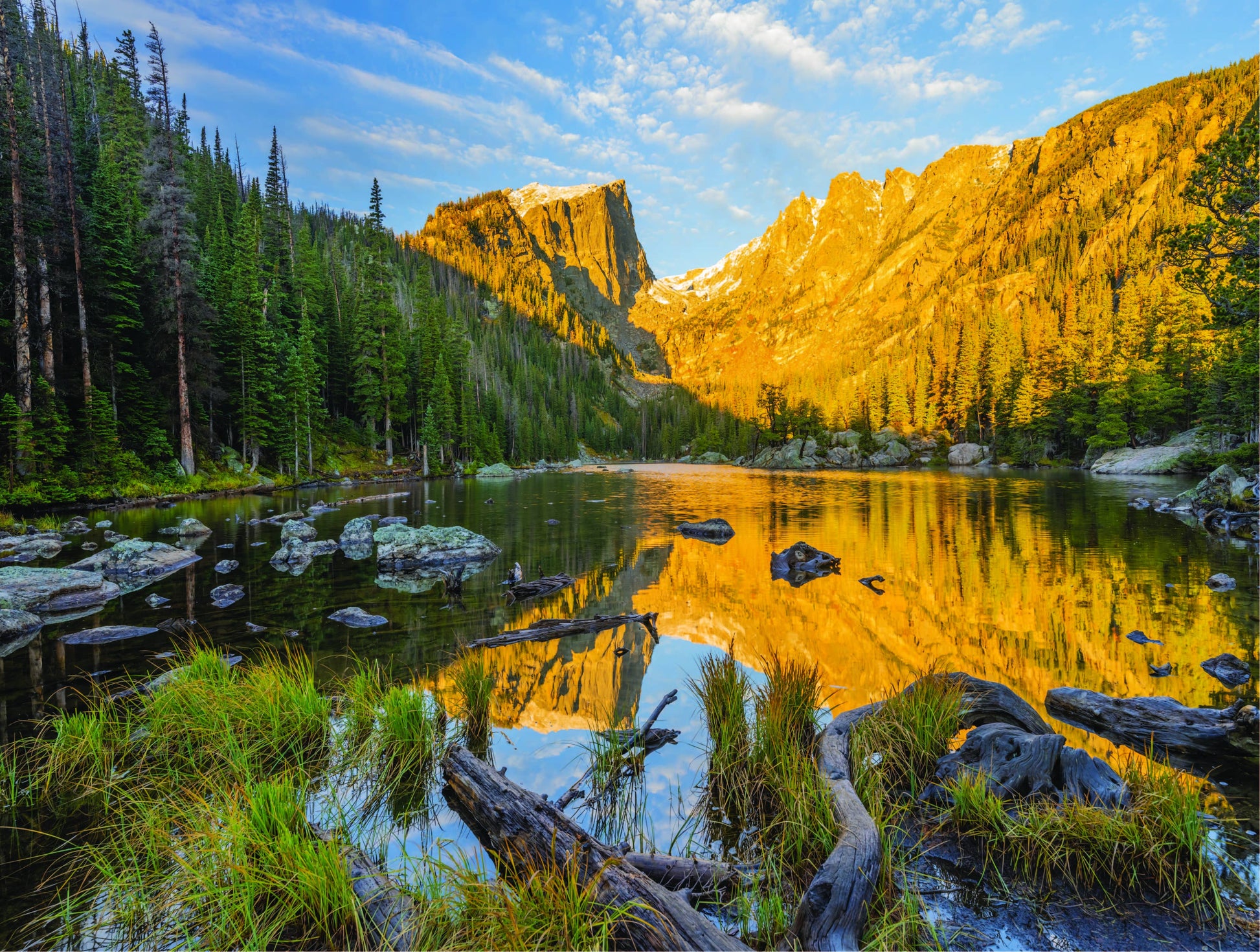 DREAM LAKE - Rocky Mountain NP - 500 Piece Colorado Puzzle