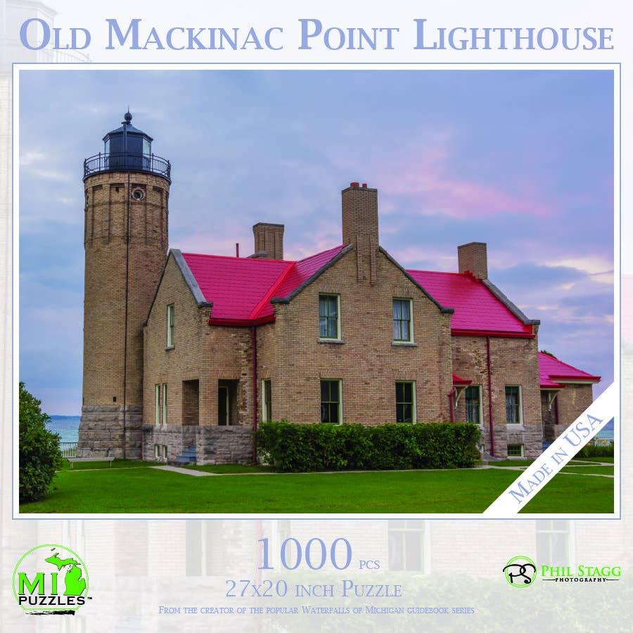 Image of Old Mackinac Point Lighthouse - 1000 Piece Puzzle