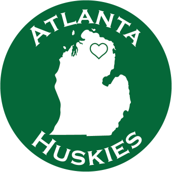 ATLANTA HUSKIES | 2.25" BUTTON MAGNET