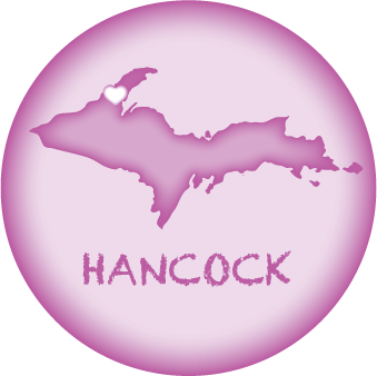 HANCOCK, MI | 2.25" BUTTON MAGNET