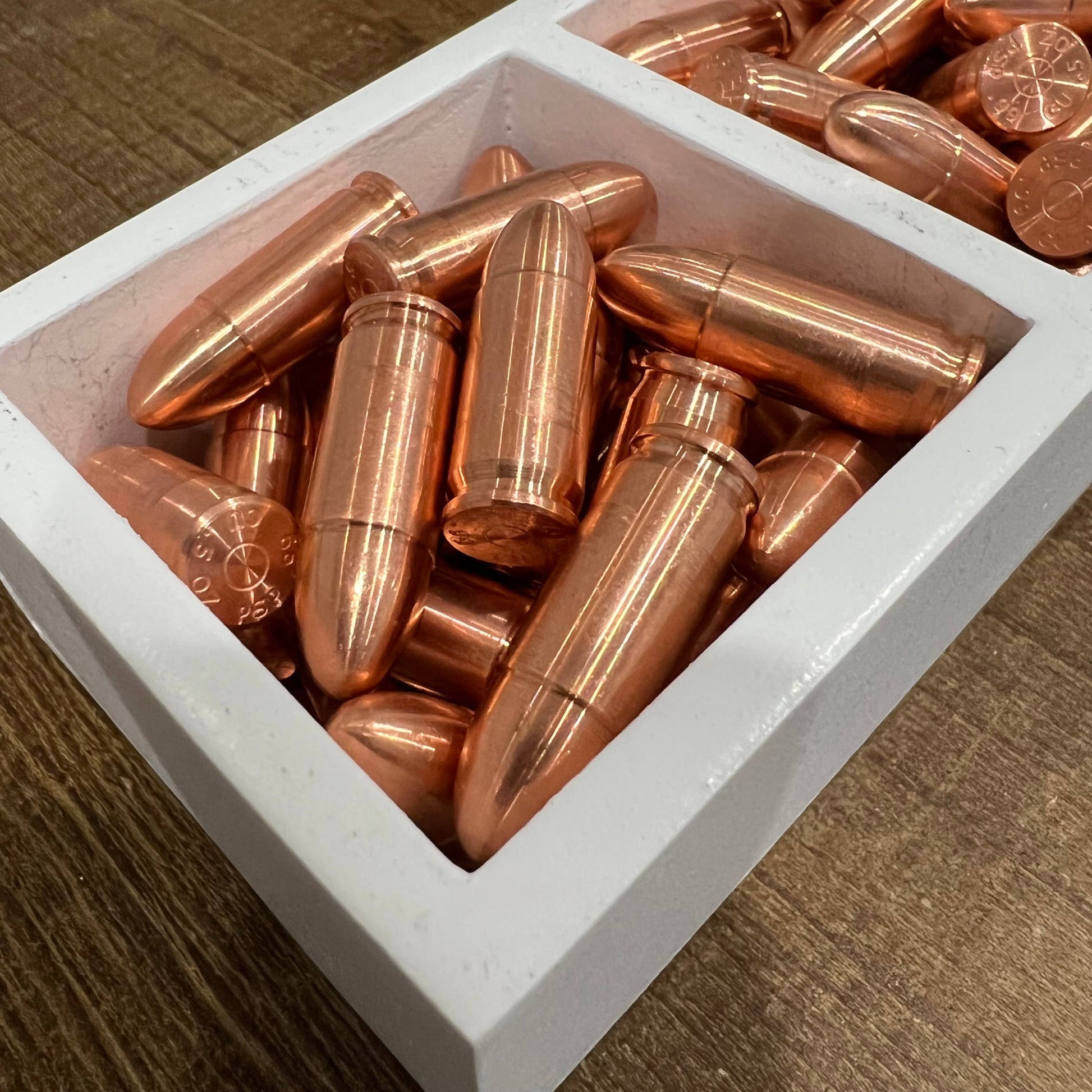 9mm Solid Copper Bullet Souvenir - Novelty Gag Gift