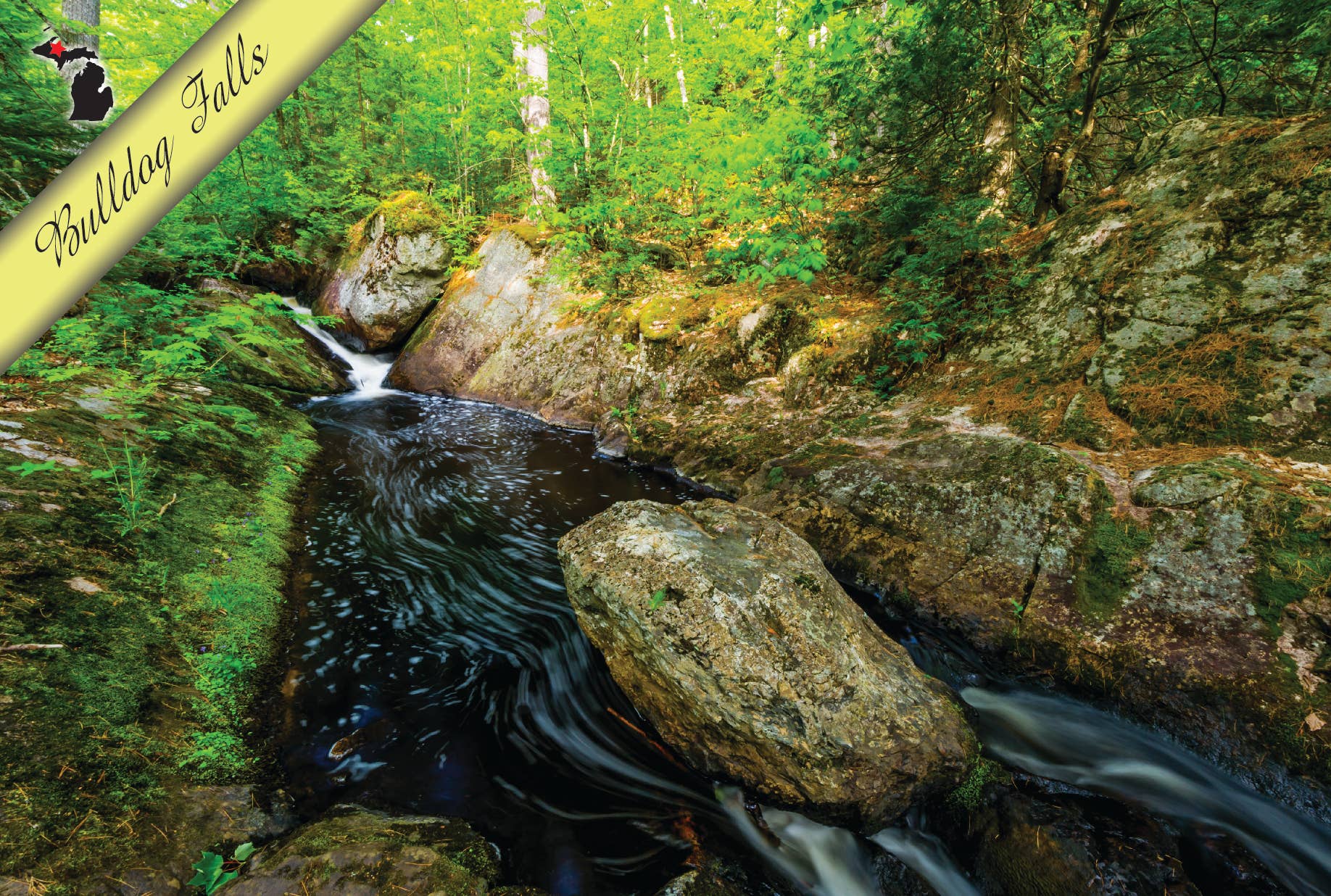 Bulldog Falls | Postcard