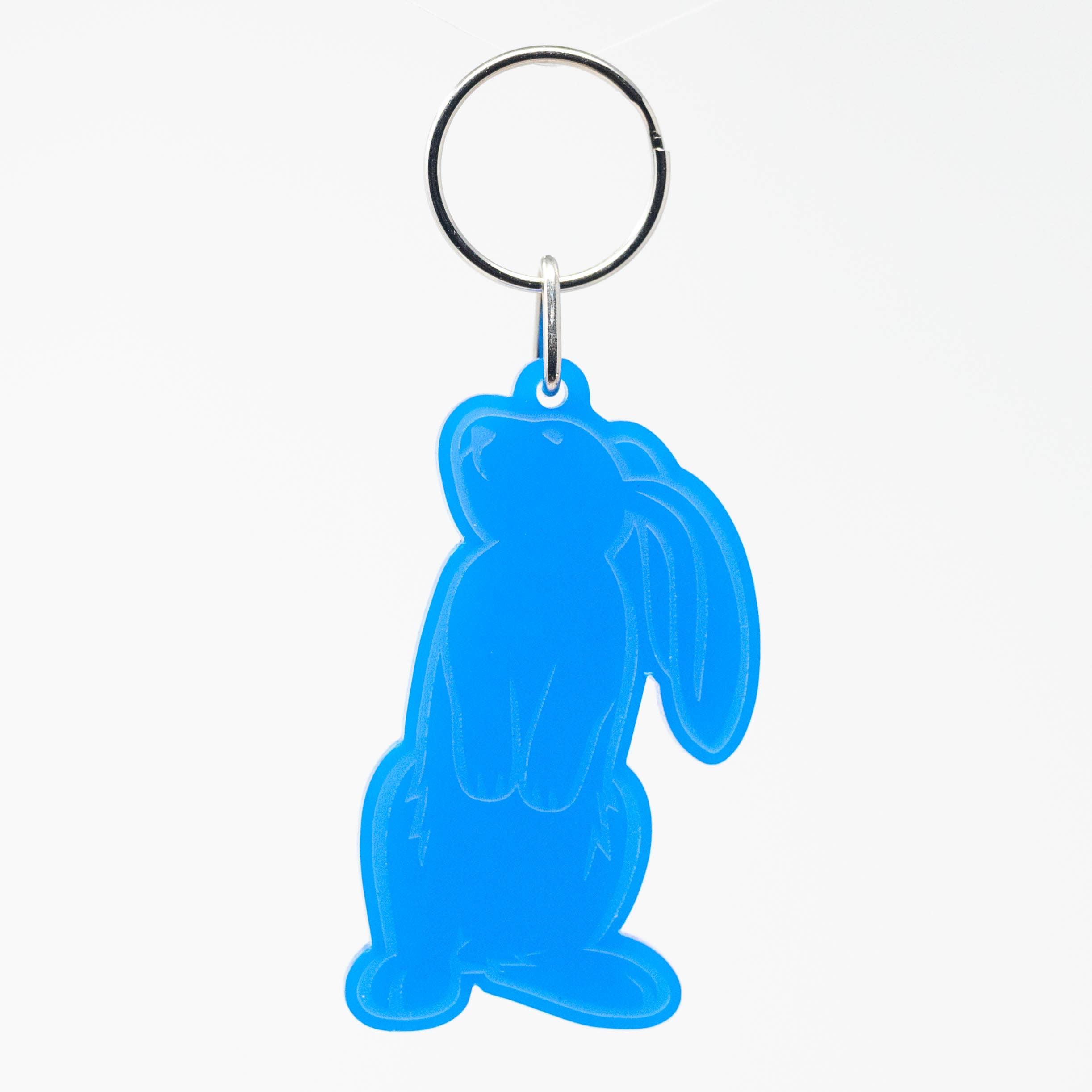 Image of Bunny - Acrylic Keychain - Perfect for Animal Lovers!