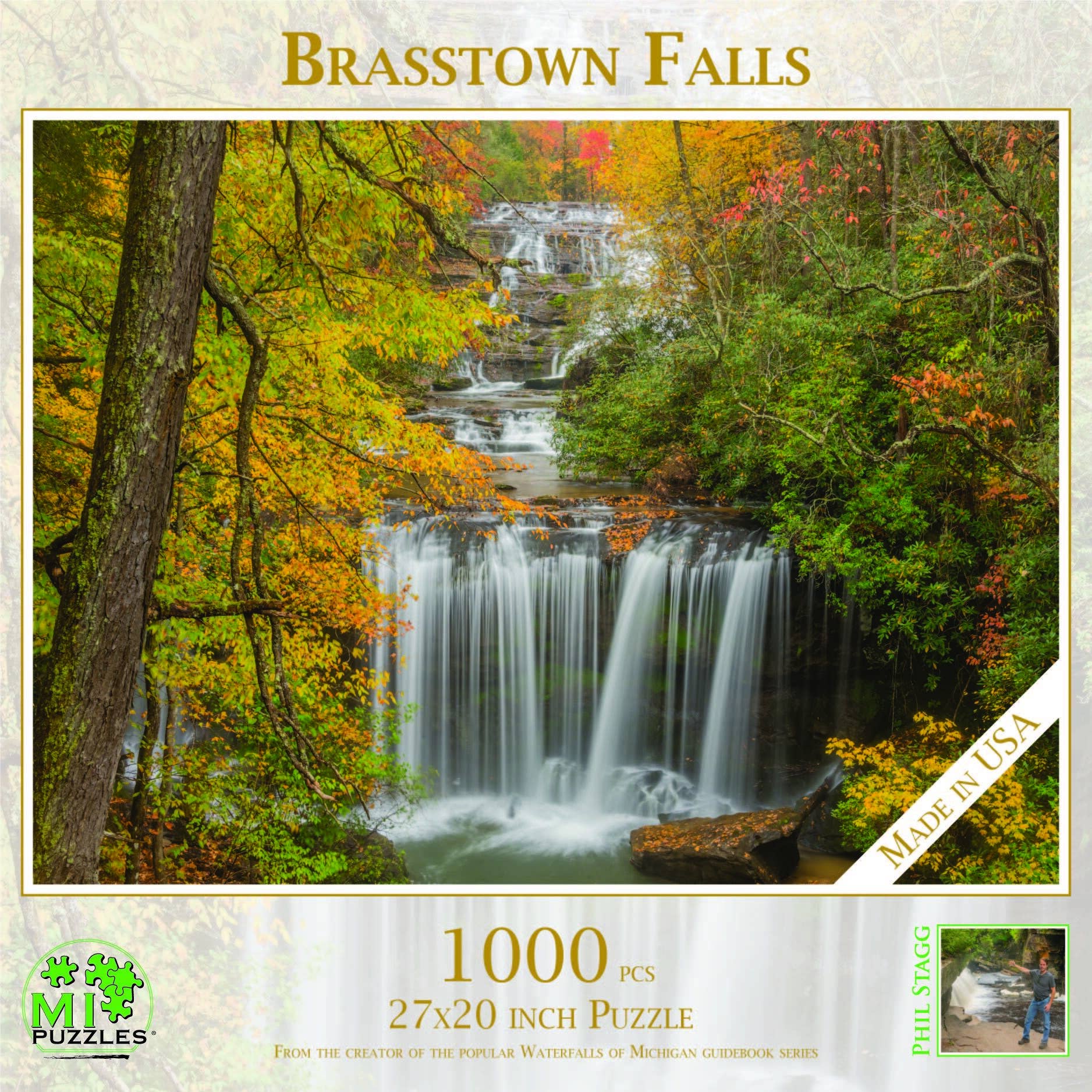 Image of Brasstown Falls - 1000 Piece South Carolina Puzzle