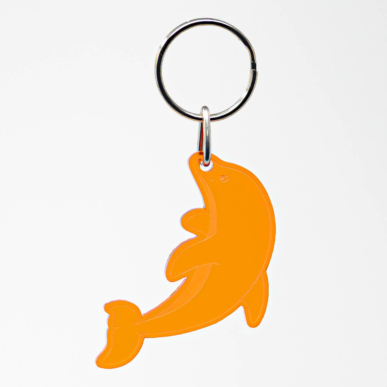 Dolphin - Acrylic Keychain - Perfect for Ocean Lovers!
