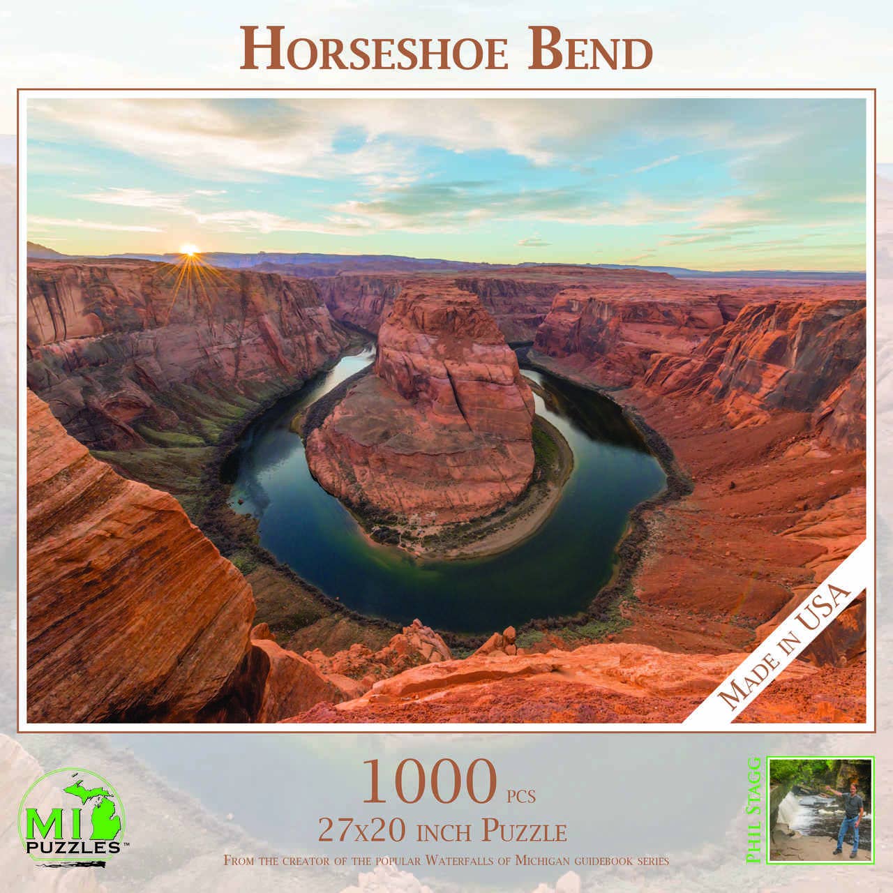 Horseshoe Bend - 1000 Piece Puzzle
