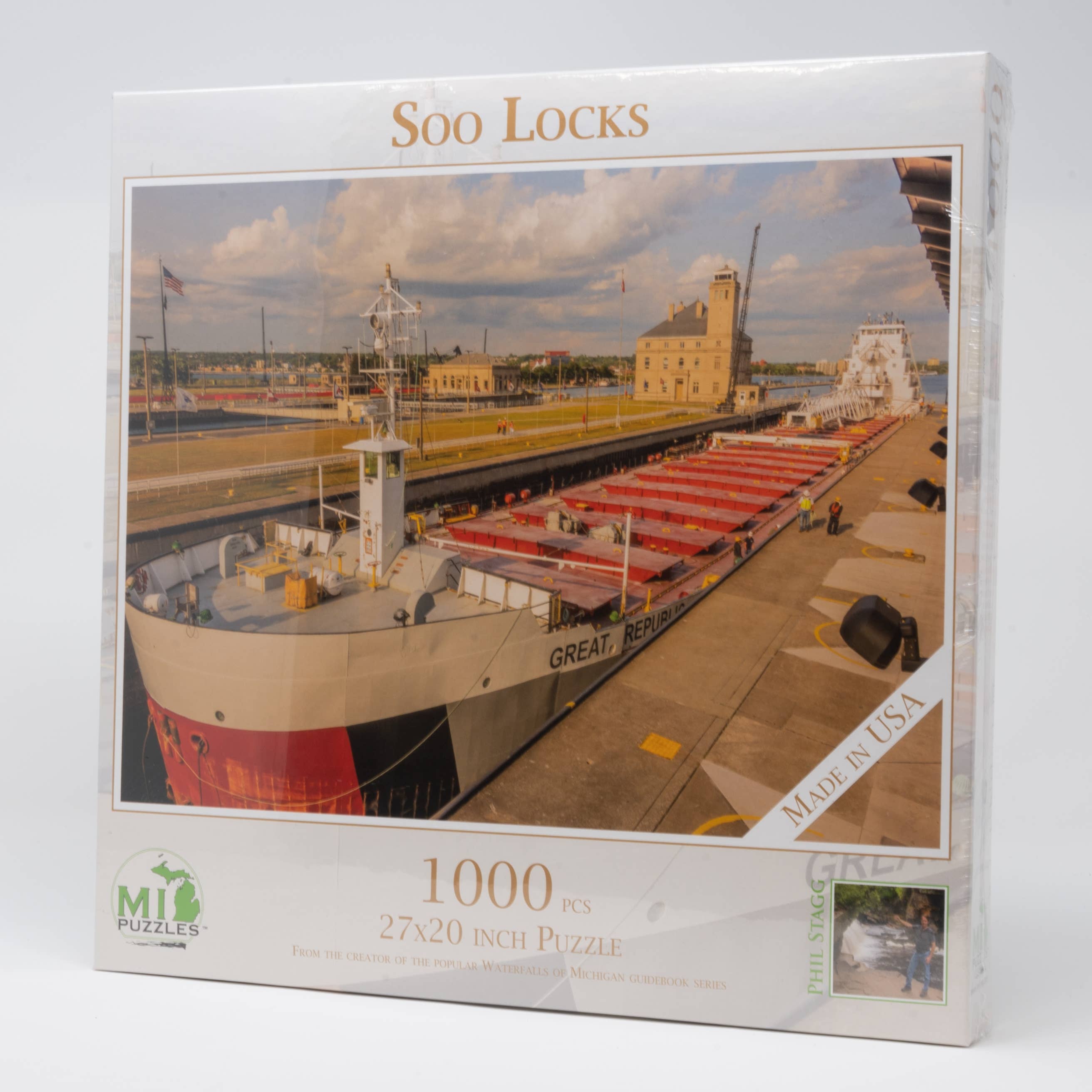 Image of Soo Locks - 1000 Piece Puzzle
