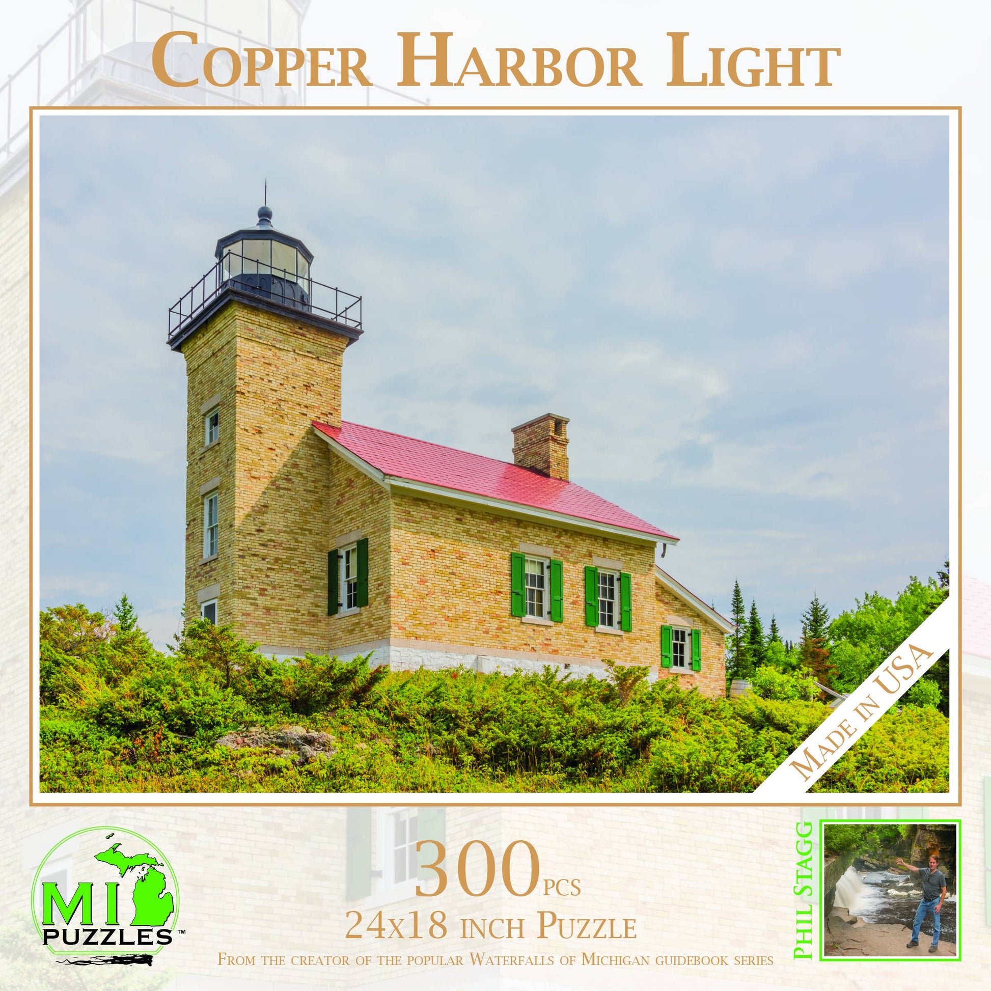 Copper Harbor Light - 300 Piece Michigan Puzzle