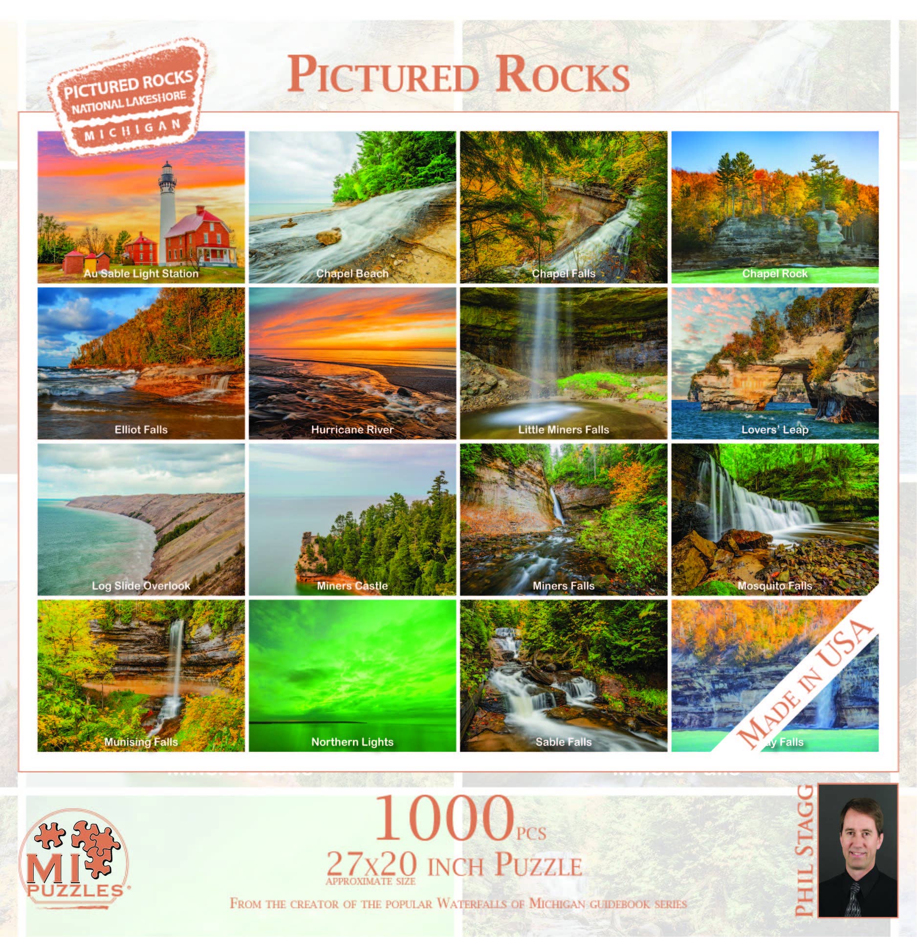 Image of PICTURED ROCKS - 1000 Piece Puzzle