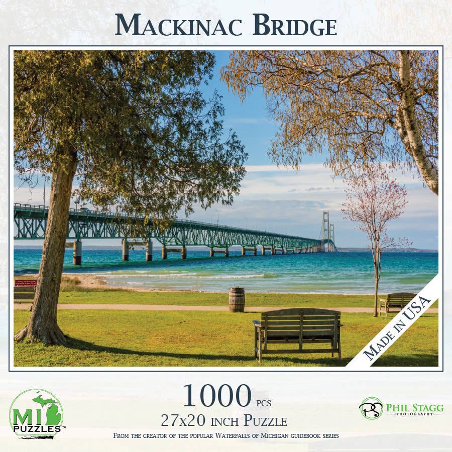 Mackinac Bridge - 1000 Piece Michigan Puzzle