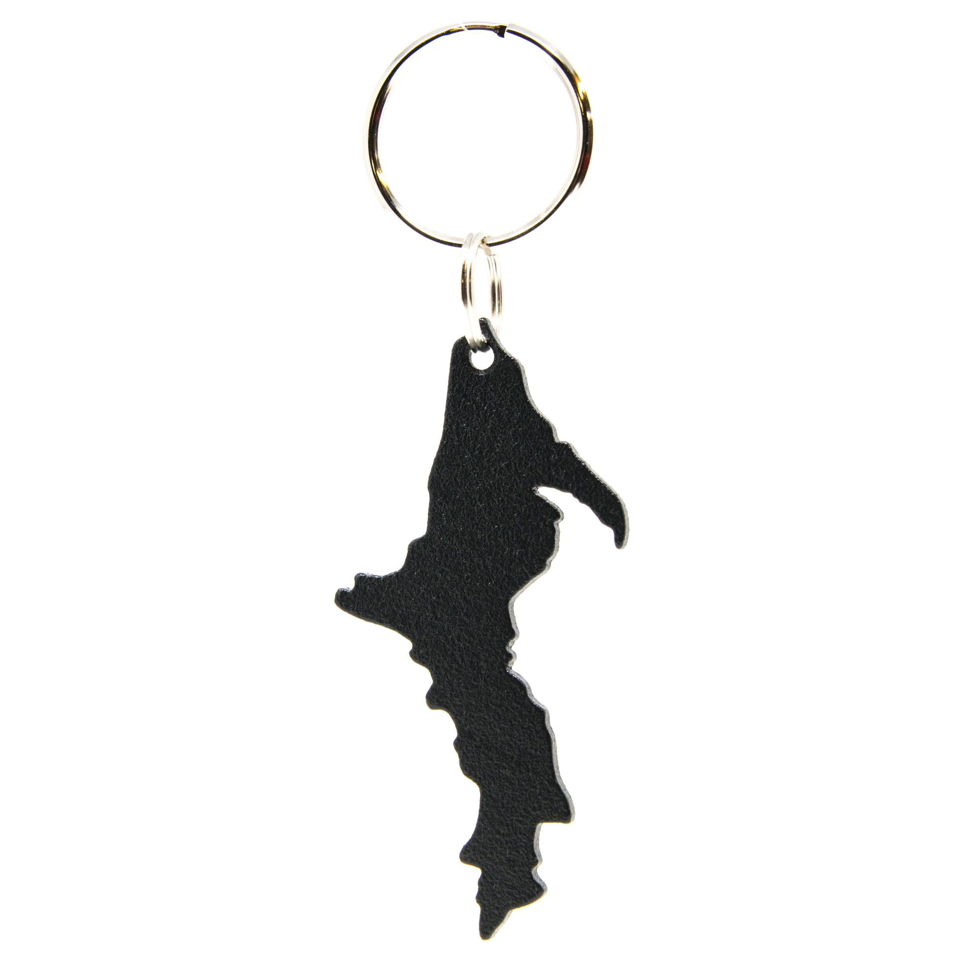 Michigan - Upper Peninsula Shaped - Aluminum Keychains