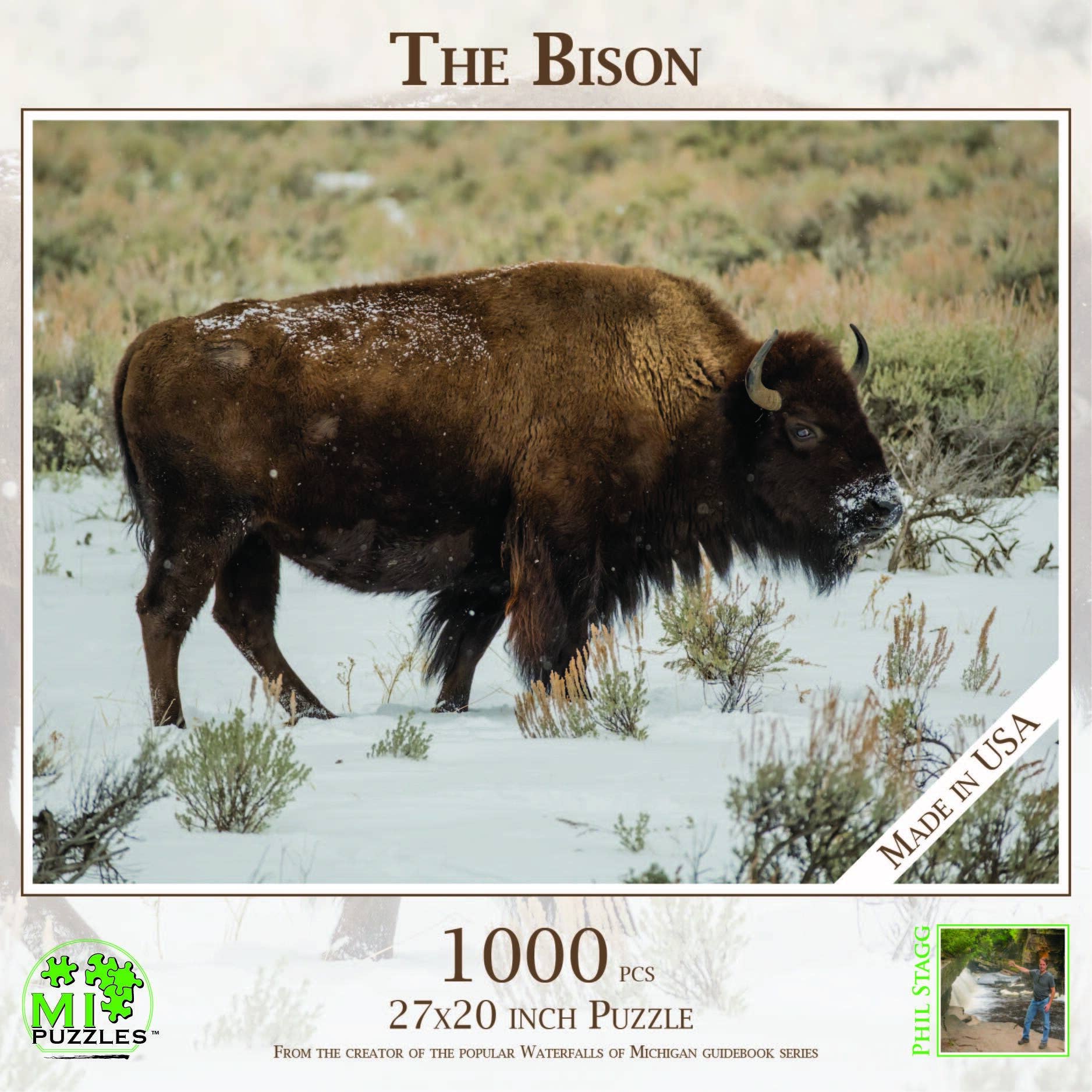 The Bison - 1000 Piece Puzzle