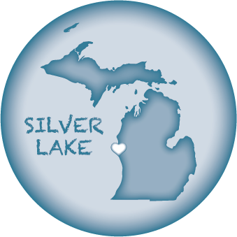 SILVER LAKE, MI | 2.25" BUTTON MAGNET
