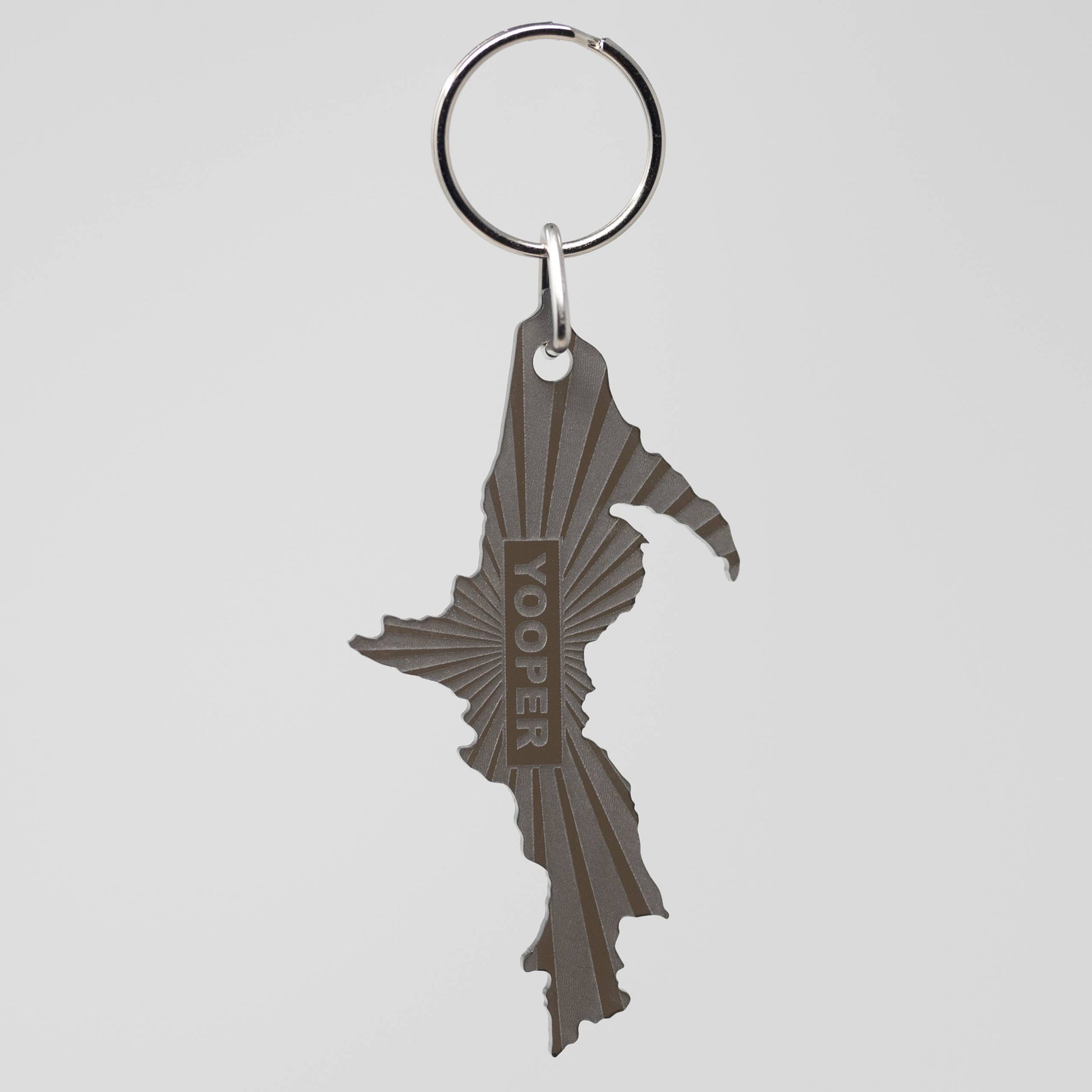 Yooper - Acrylic Keychain - Perfect for Michigan's UP Family