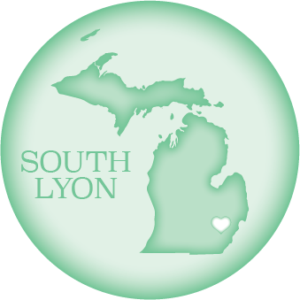 SOUTH LYON, MI | 2.25" BUTTON MAGNET