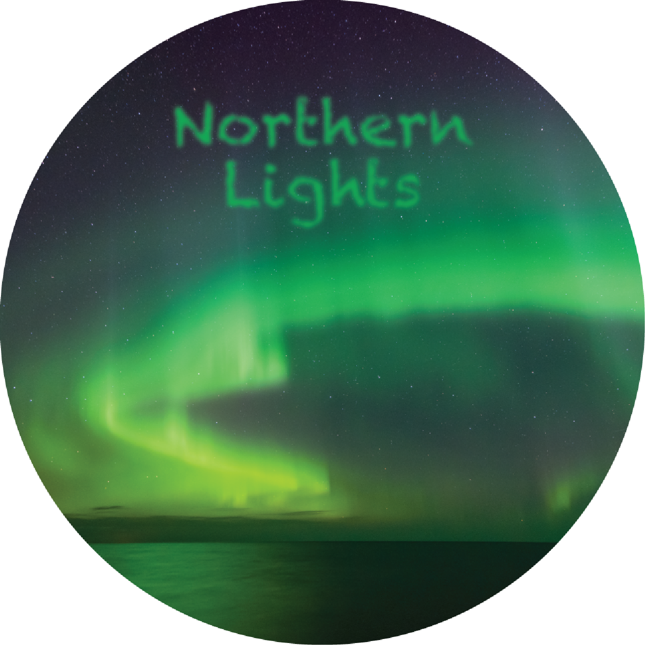 Image of NORTHERN LIGHTS - FLEXIBLE MAGNET