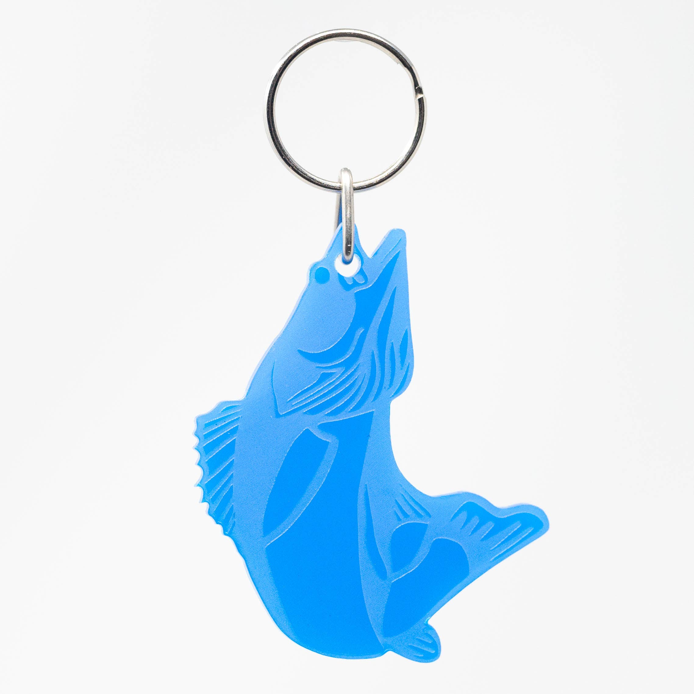 Image of Walleye - Acrylic Keychain - Perfect Gift for Fishing Lovers