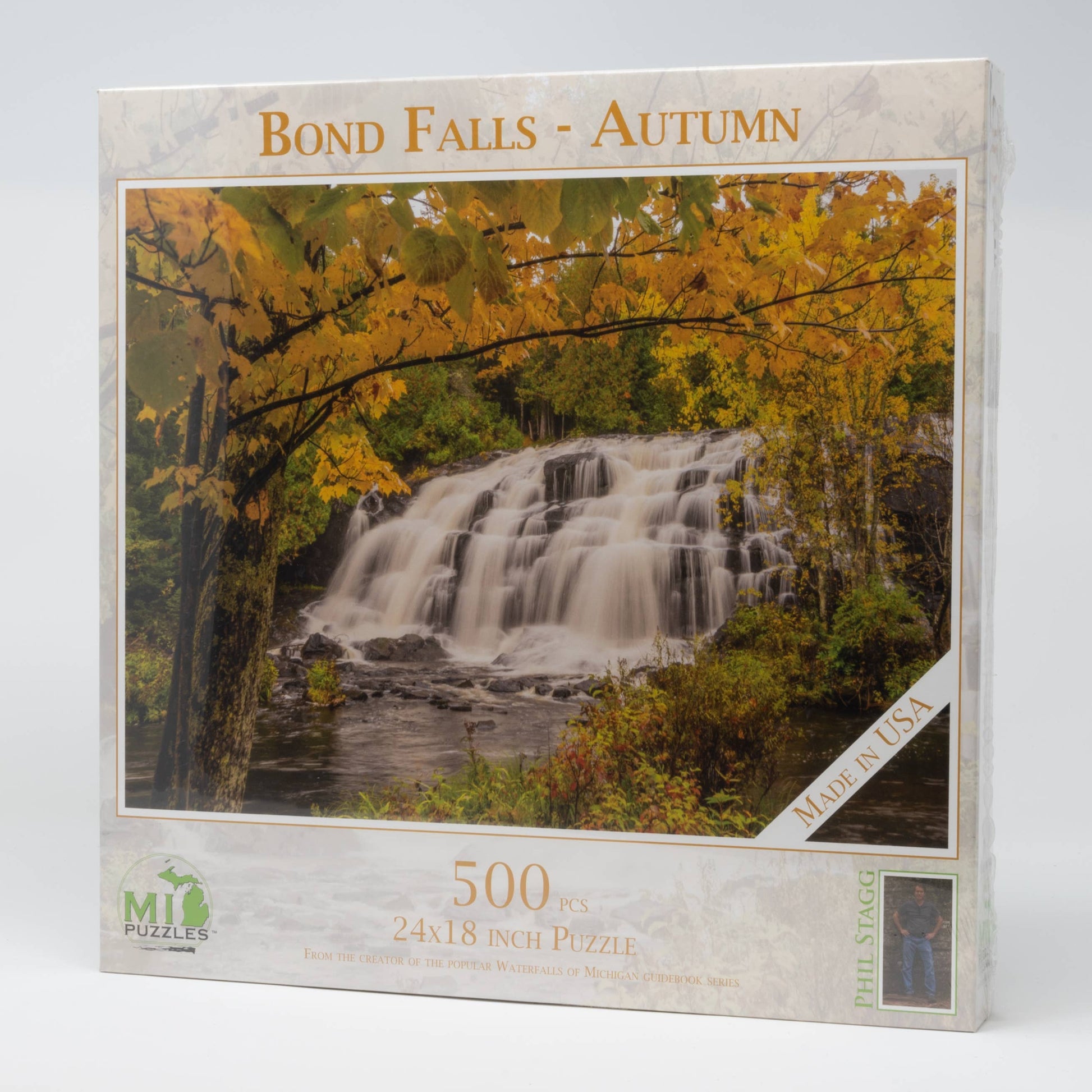 Bond Falls - Autumn - 500 Piece Michigan Puzzle