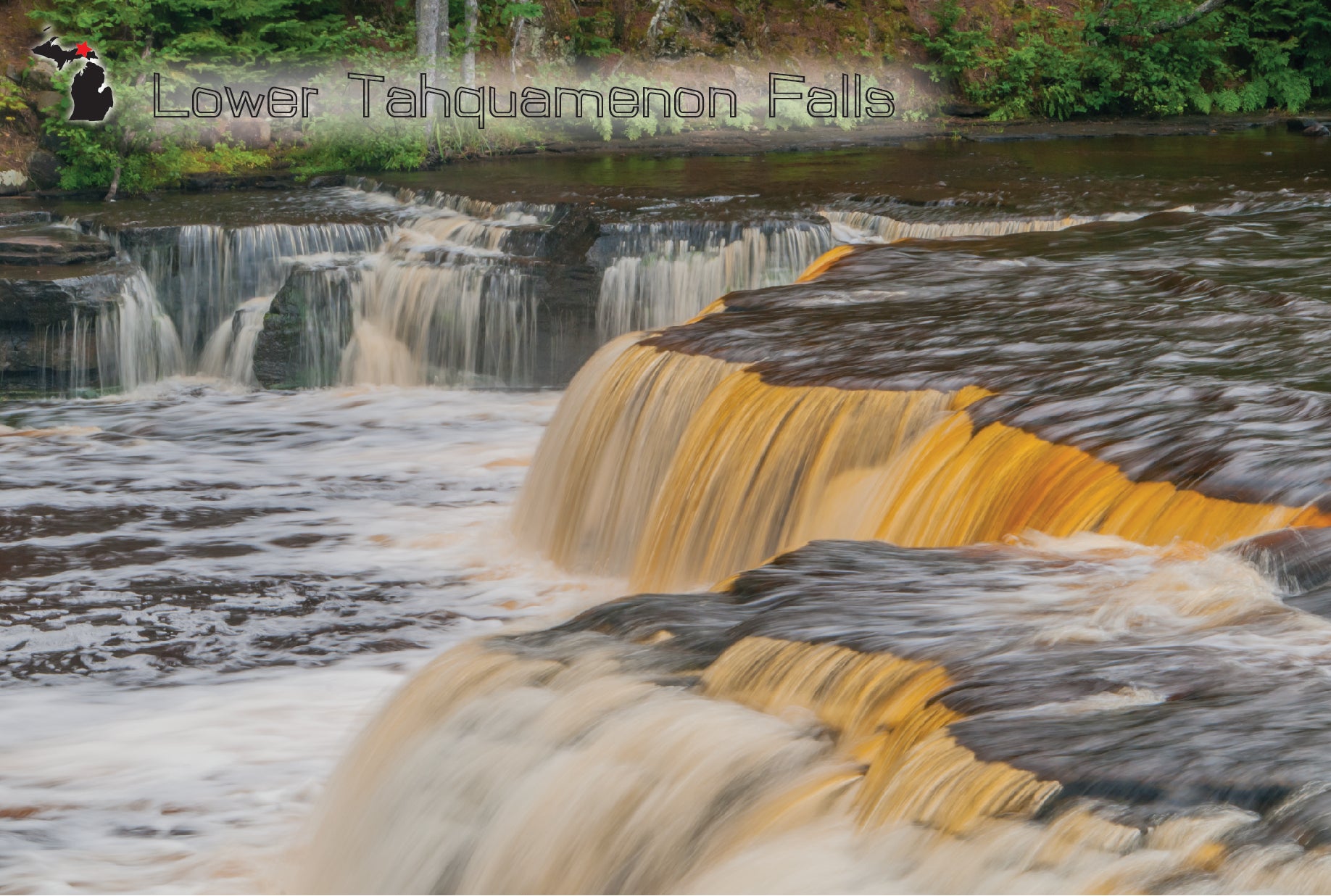 Image of LOWER TAHQUAMENON FALLS - 4