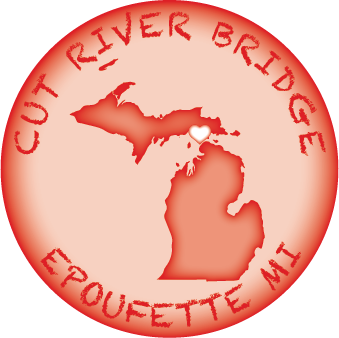 Image of CUT RIVER BRIDGE | EPOUFETT, MI | 2.25