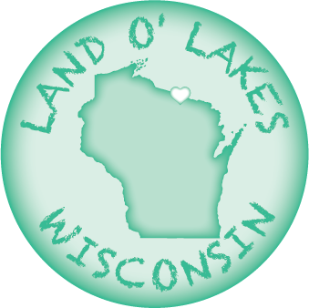 LAND O' LAKES WISCONSIN | 2.25" BUTTON MAGNET