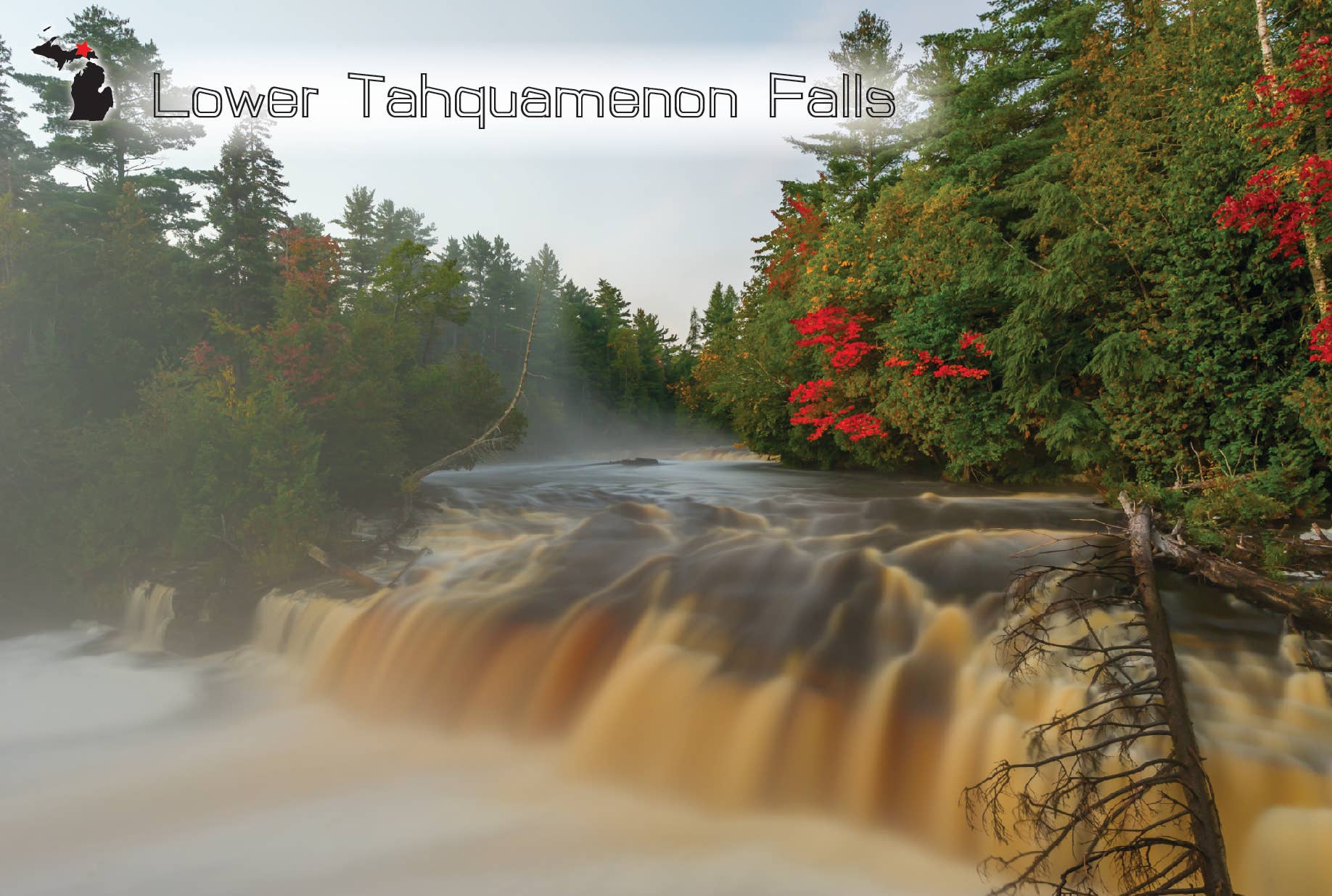 Image of Tahquamenon Falls | Postcard