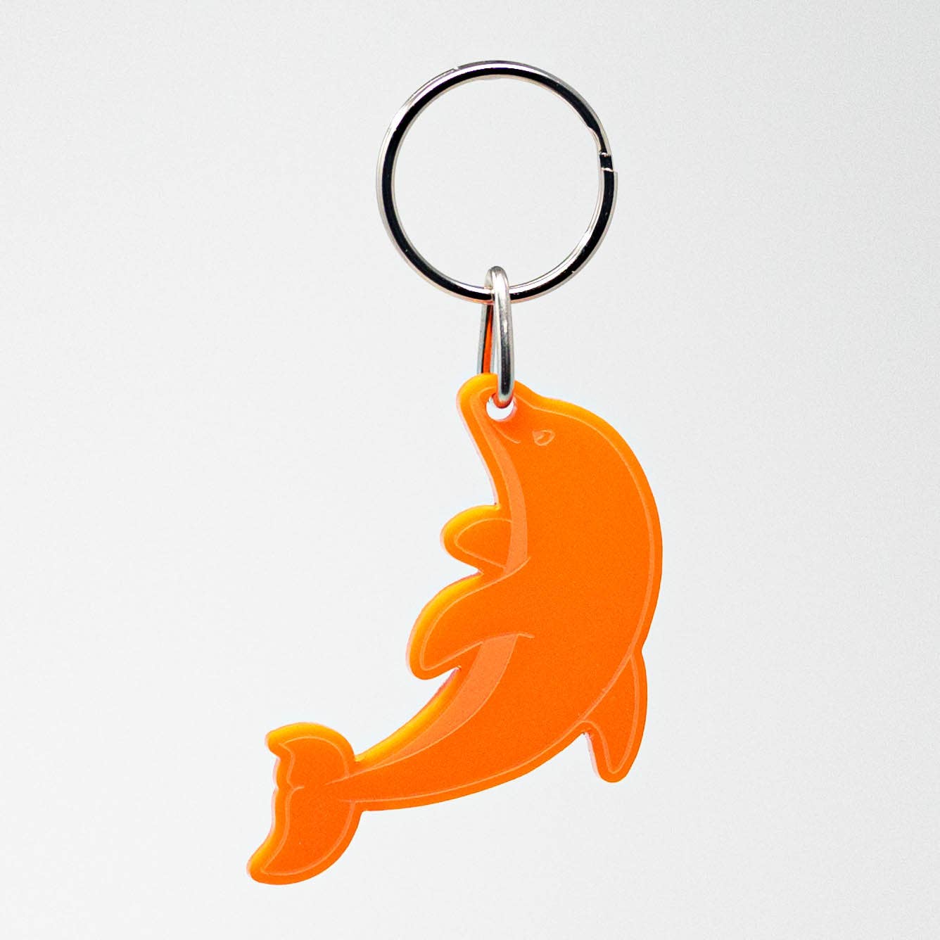 Image of Dolphin - Acrylic Keychain - Perfect for Ocean Lovers!