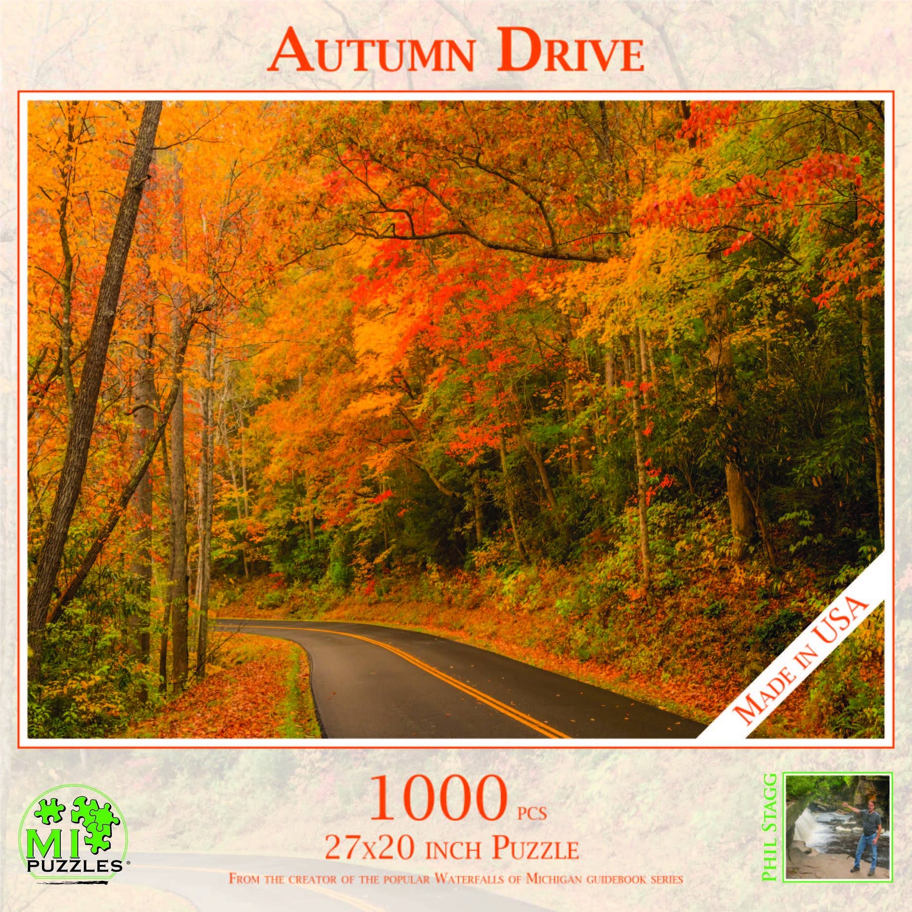 Autumn Drive - 1000 Piece Puzzle
