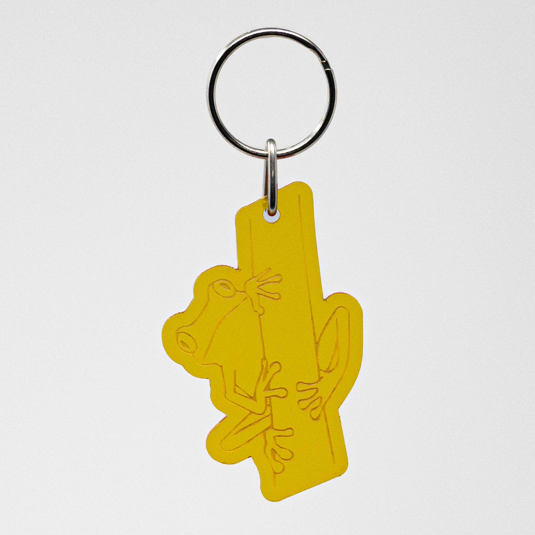 Image of Frog - Acrylic Keychain - Perfect for Nature Lovers!
