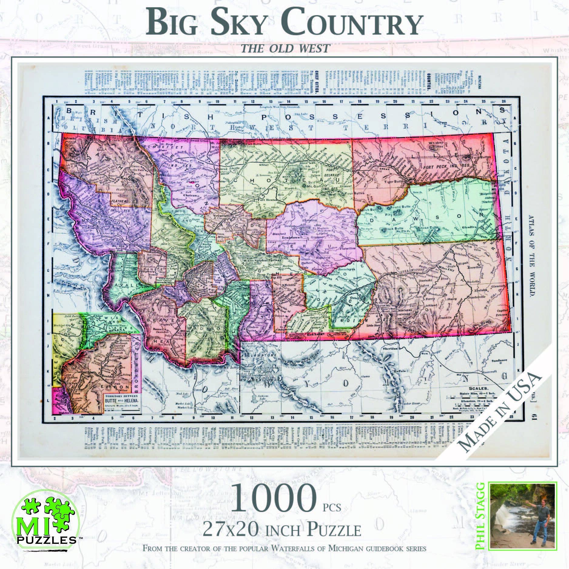 Image of Big Sky Country - 1000 Piece Montana Puzzle