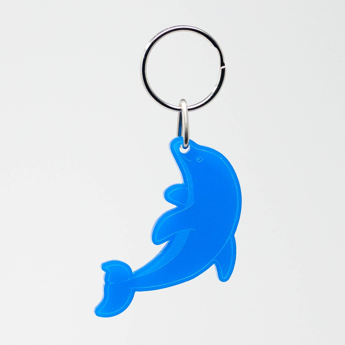 Dolphin - Acrylic Keychain - Perfect for Ocean Lovers!