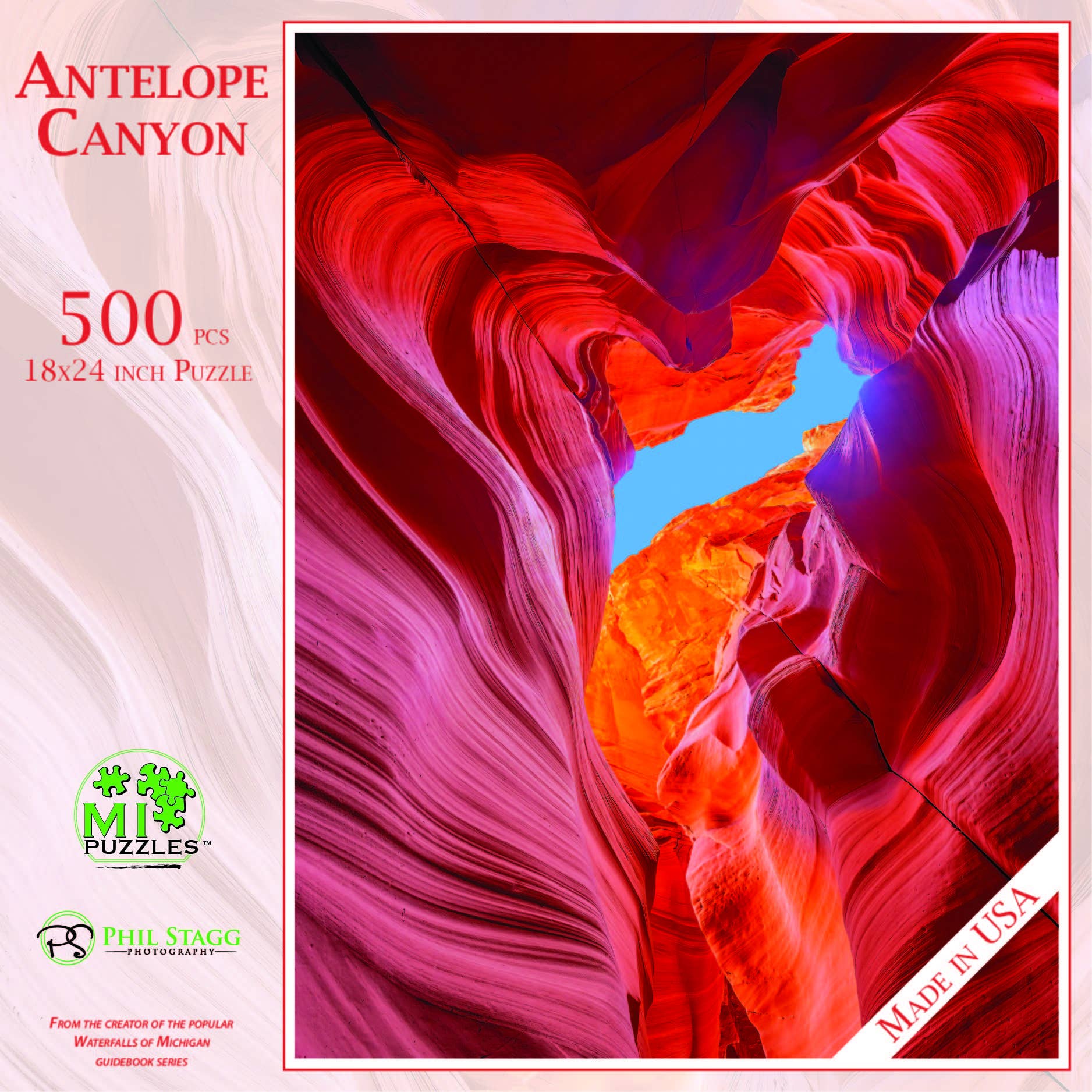ANTELOPE CANYON - 500 Piece Arizona Puzzle