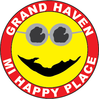 GRAND HAVEN | MY HAPPY PLACE | 2.25" BUTTON MAGNET