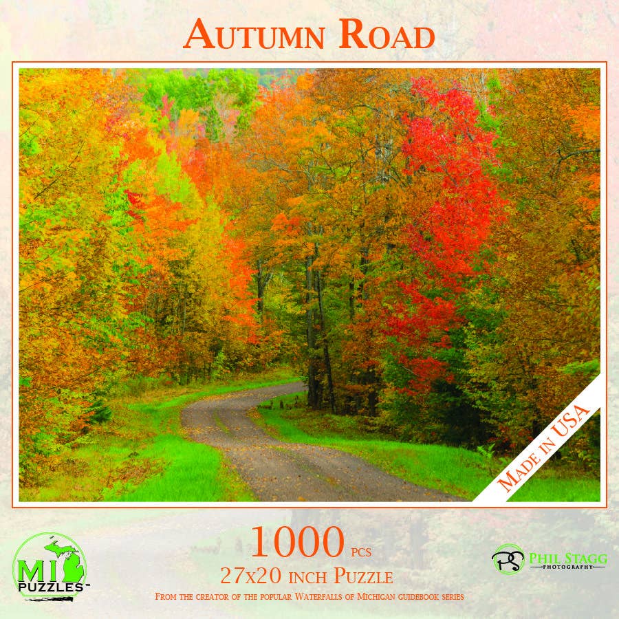 Autumn Road - 1000 Piece Puzzle