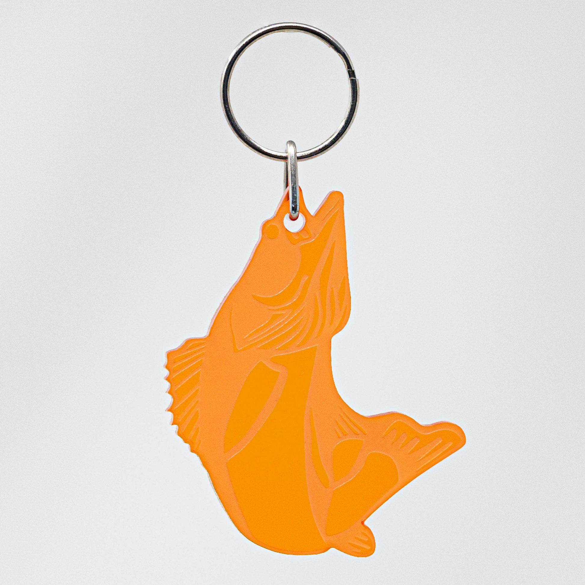 Walleye - Acrylic Keychain - Perfect Gift for Fishing Lovers