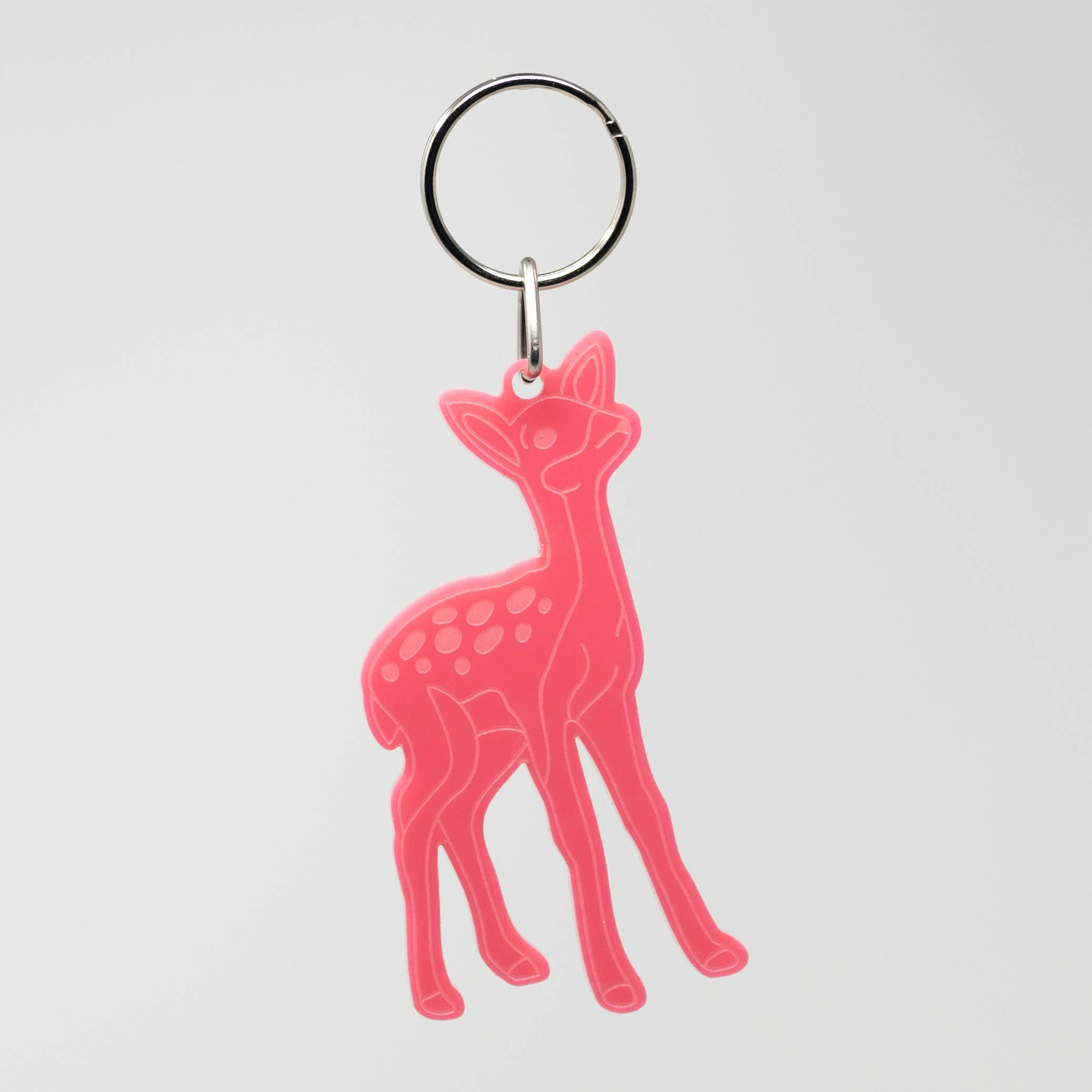 Image of Fawn - Acrylic Keychain - Perfect for Nature Lovers!