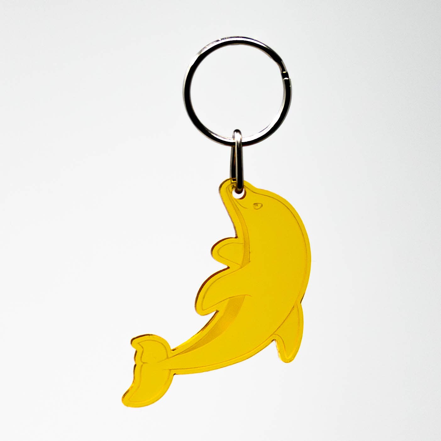 Dolphin - Acrylic Keychain - Perfect for Ocean Lovers!