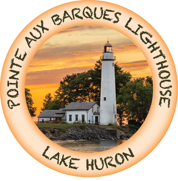 Image of POINTE AUX BARQUES LIGHTHOUSE - 2 1/4