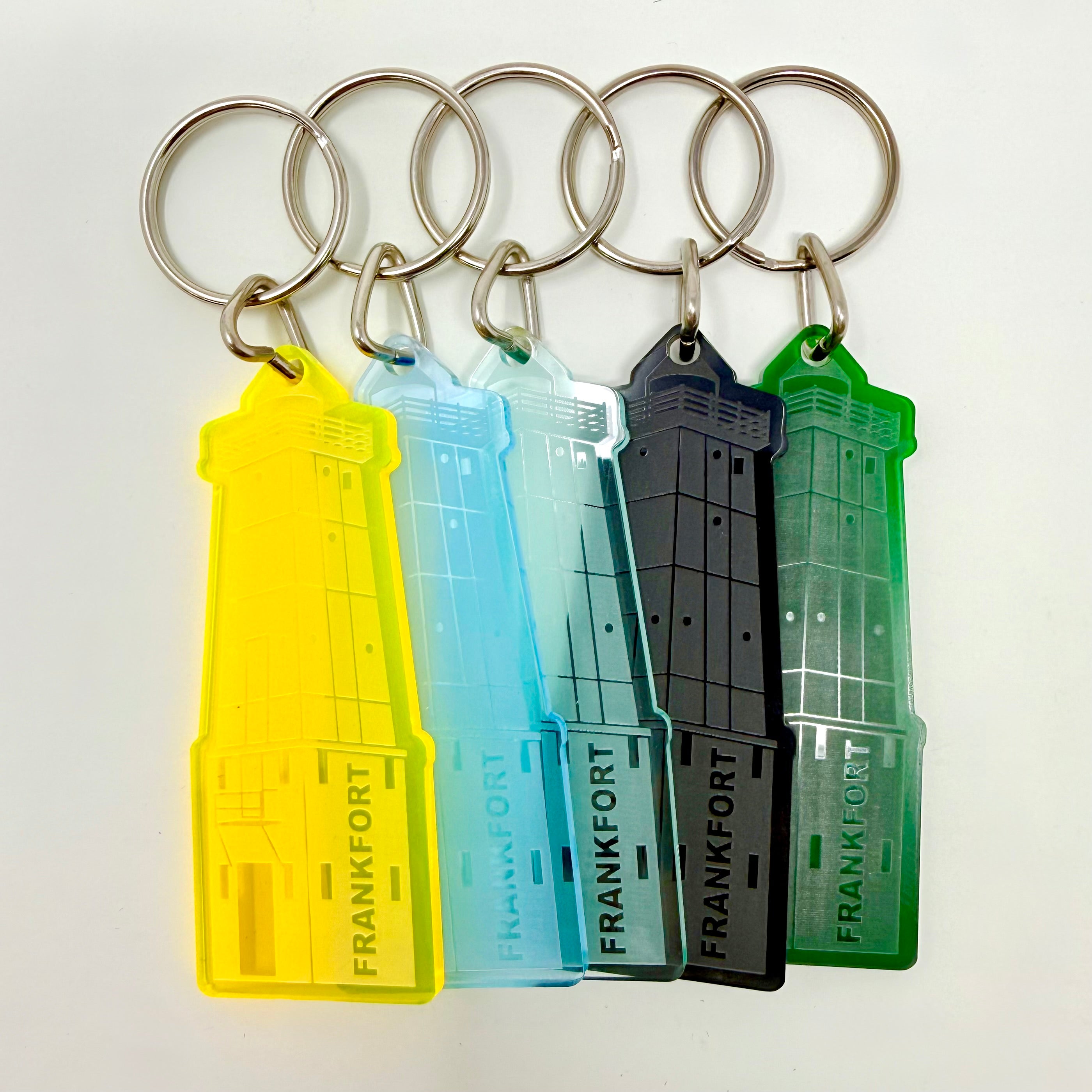 Image of Frankfort Lighthouse Acrylic Keychain - Variety Pack