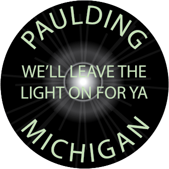 Image of PAULDING MICHIGAN LEAVE THE LIGHTS ON - 2 1/4