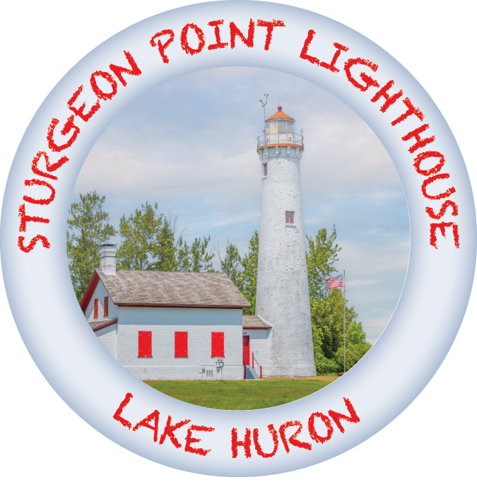 Image of STURGEON POINT LIGHTHOUSE - 2 1/4