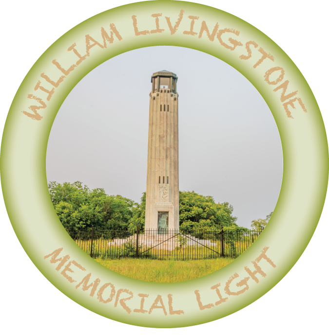 WILLIAM LIVINGSTONE MEMORIAL LIGHT - 2 1/4" BUTTON MAGNET