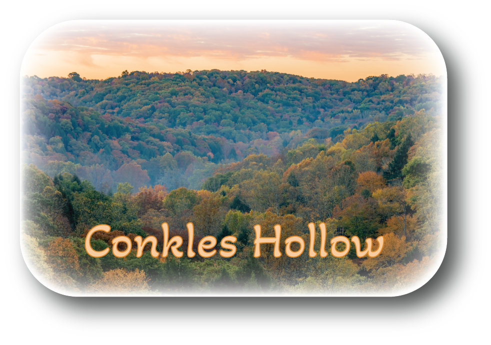 Image of CONKLES HOLLOW - Rectangular Button Magnet