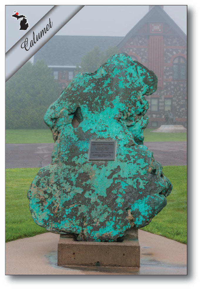 Image of Calumet - Float Copper | Michigan Postcard