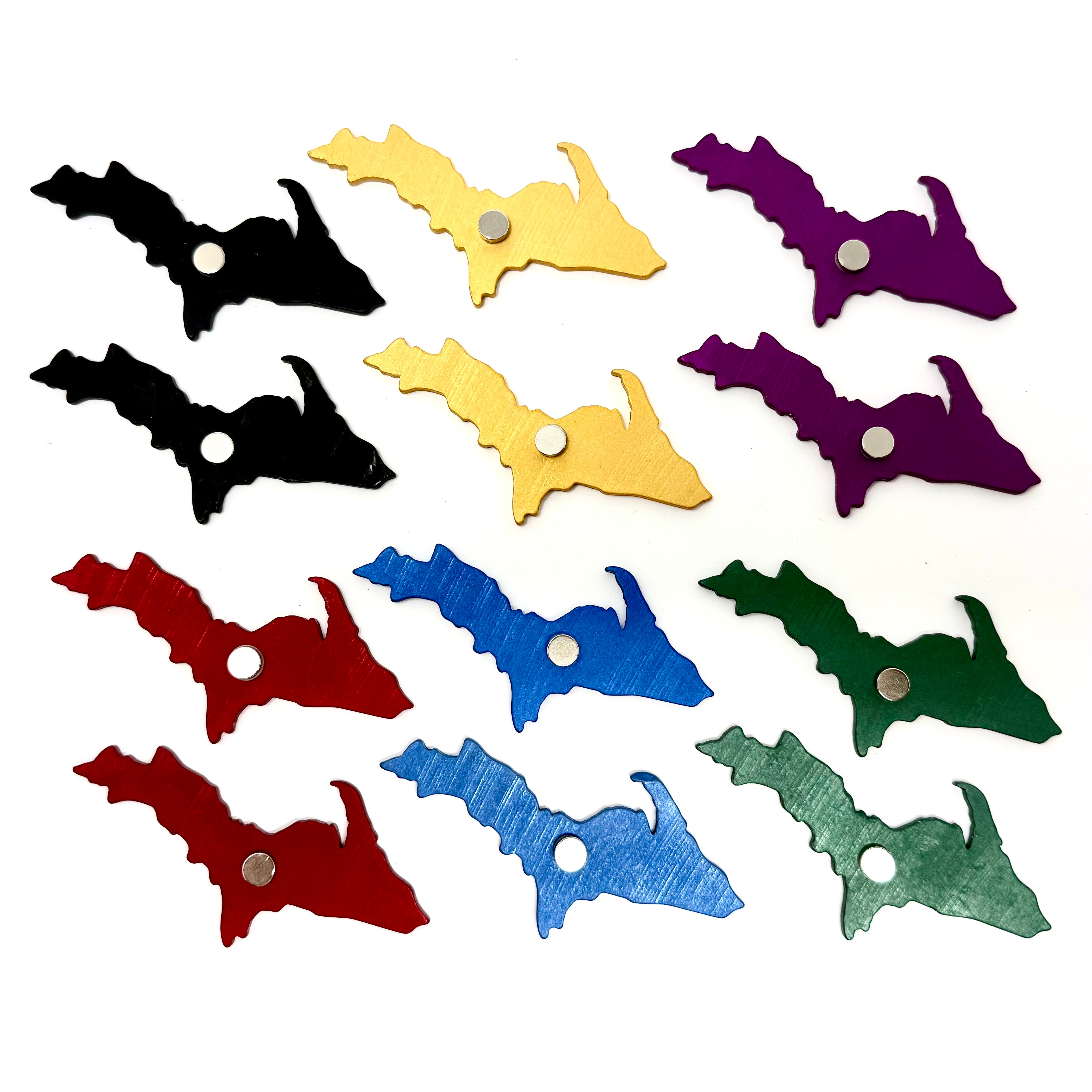 Image of Upper Peninsula Magnets - Aluminum - Variety Pack