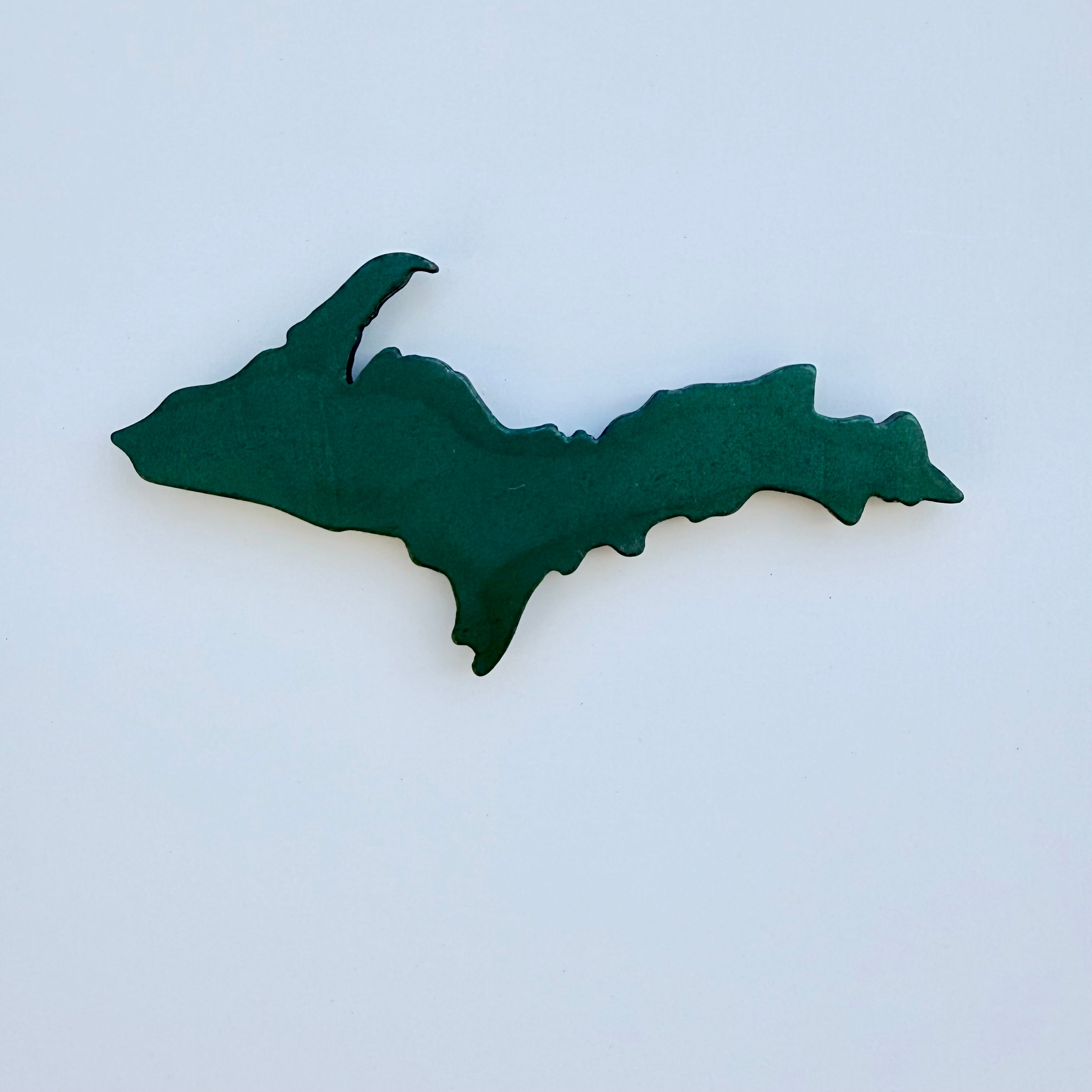 Image of MICHIGAN UPPER PENINSULA Aluminum Magnets