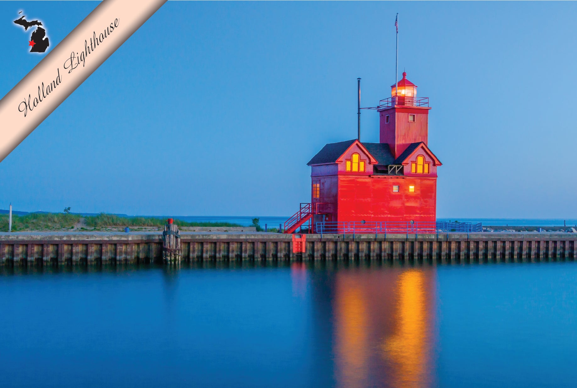 Image of HOLLAND LIGHTHOUSE - 4