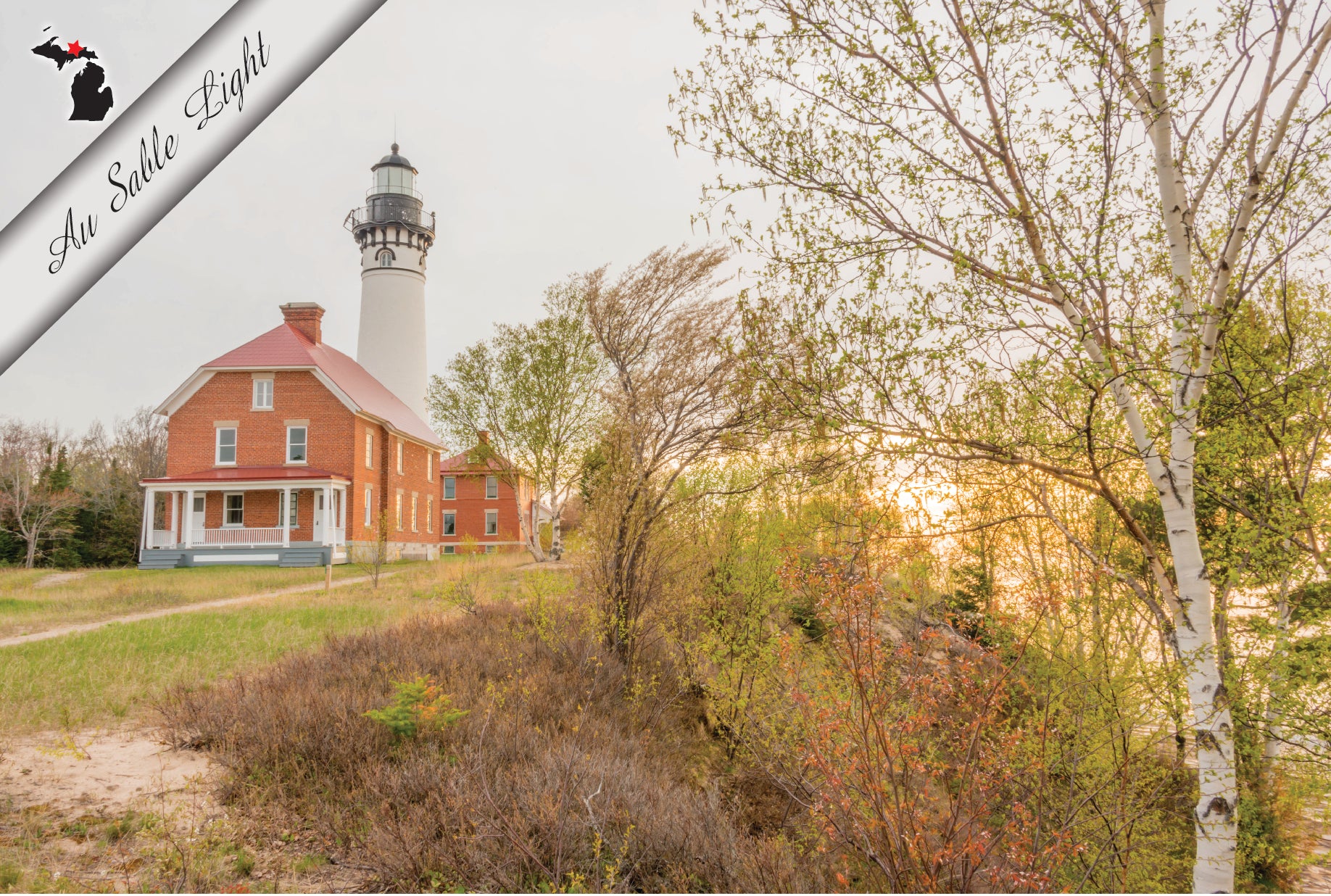 Image of AU SABLE LIGHTHOUSE - 4