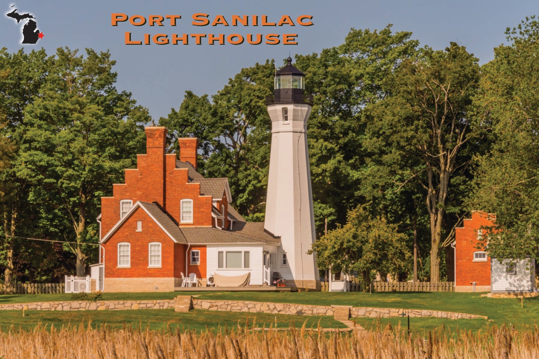 Image of PORT SANILAC LIGHTHOUSE - 4