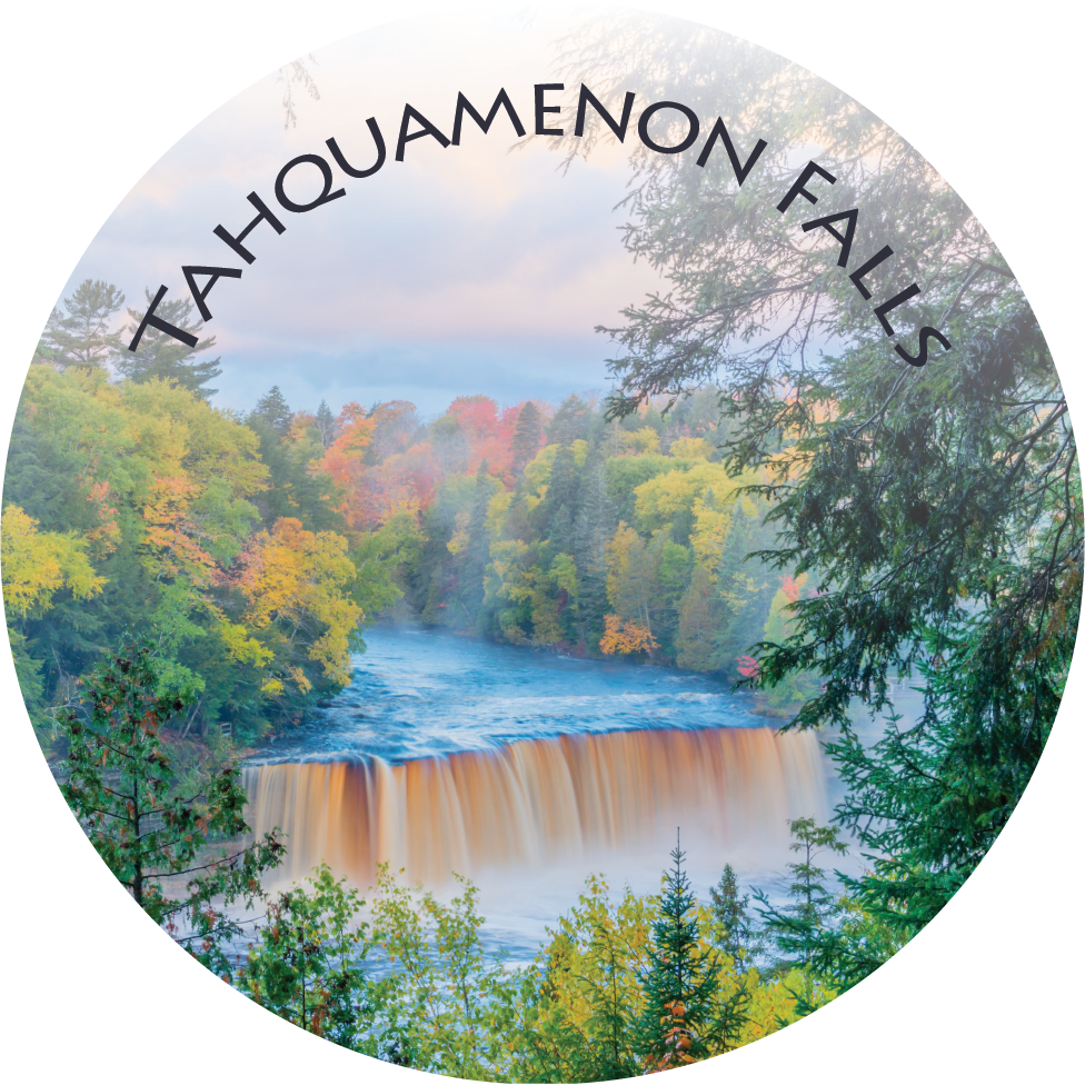 Image of TAHQUAMENON FALLS - EARLY AUTUMN - FLEXIBLE MAGNET